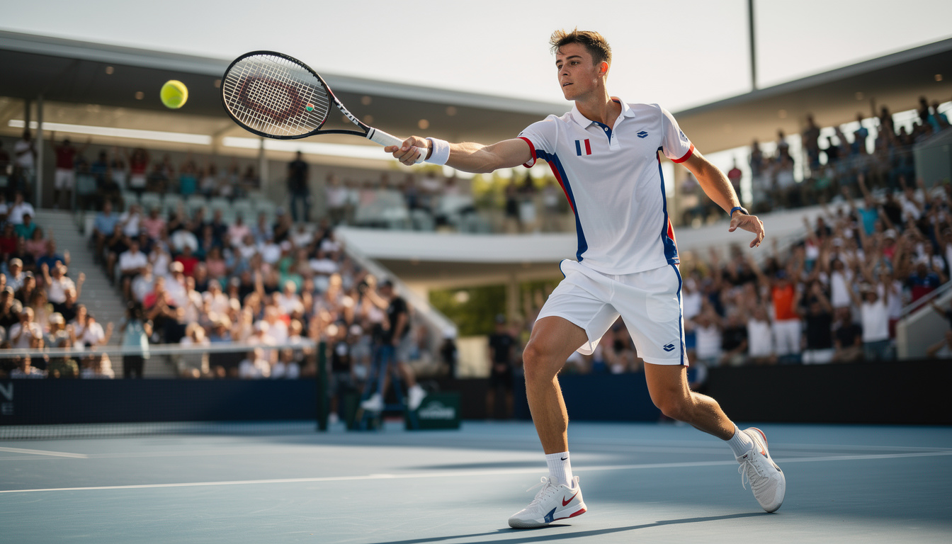 plongez dans le parcours inspirant d'un jeune tennisman français et suivez sa carrière prometteuse en 2026, entre défis et succès sur les courts.